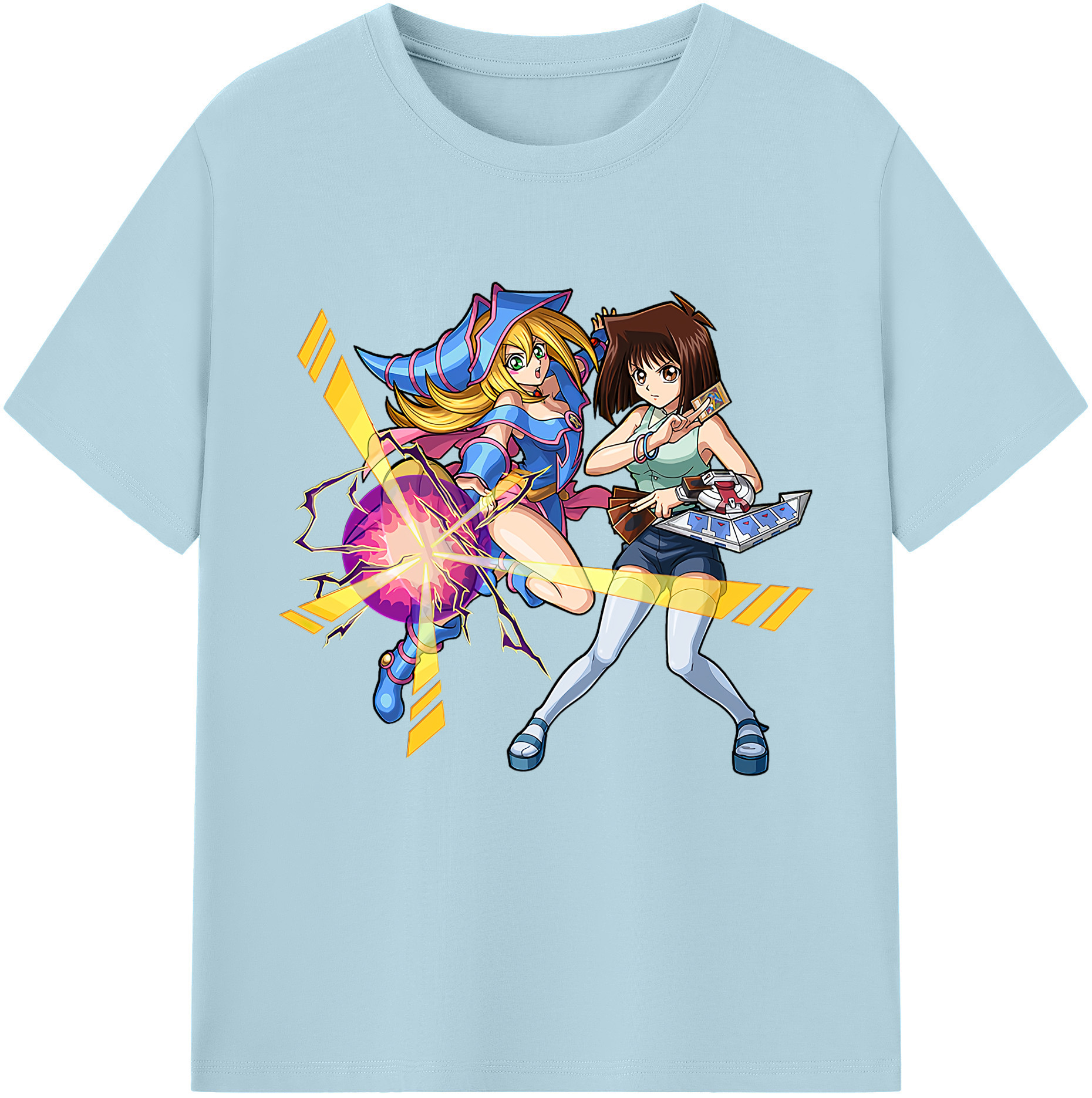 （画像用） 遊☆戯☆王 Yu-Gi-Oh! 綿100％半袖Tシャツ（フロントプリント）